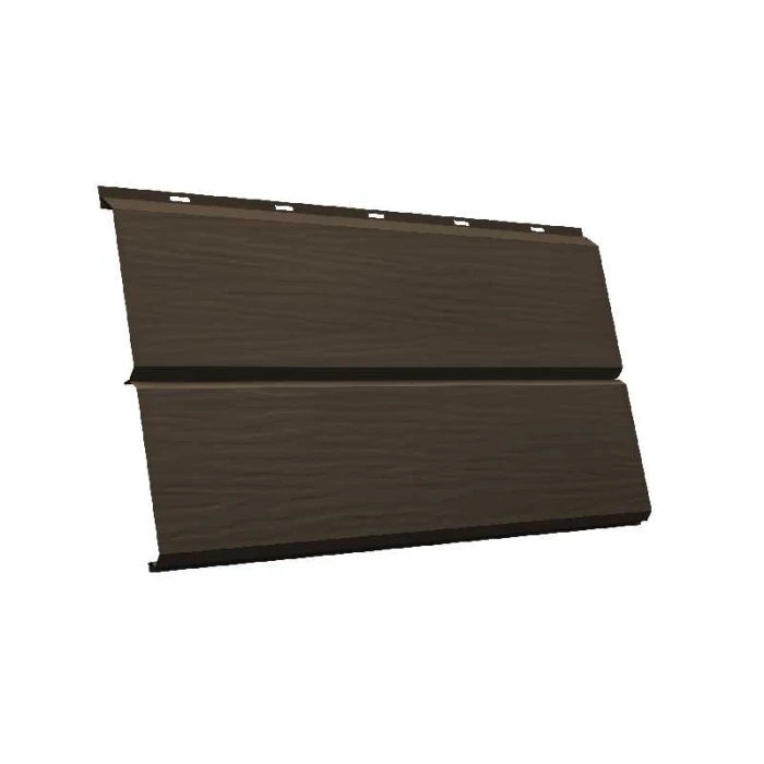 Металлический сайдинг Grand Line ЭкоБрус 3D 0.5 мм Quarzit Pro Matt RR 32
